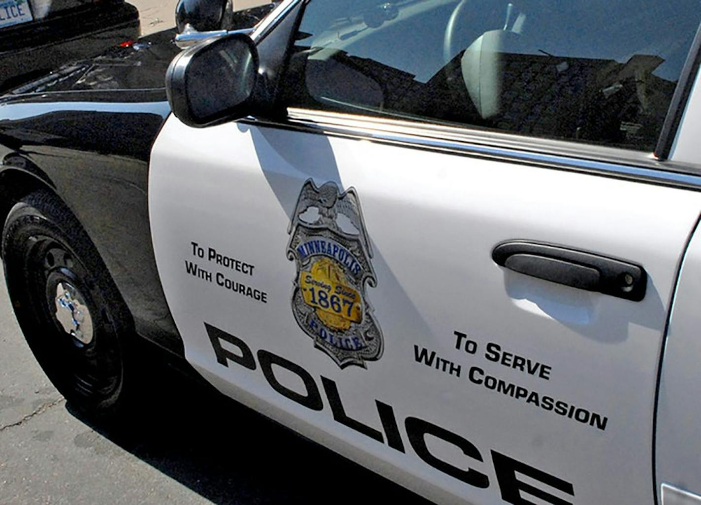 A file image of a Minneapolis Police Department squad car. (Minneapolis Star Tribune/TNS) ORG XMIT: 27159519W