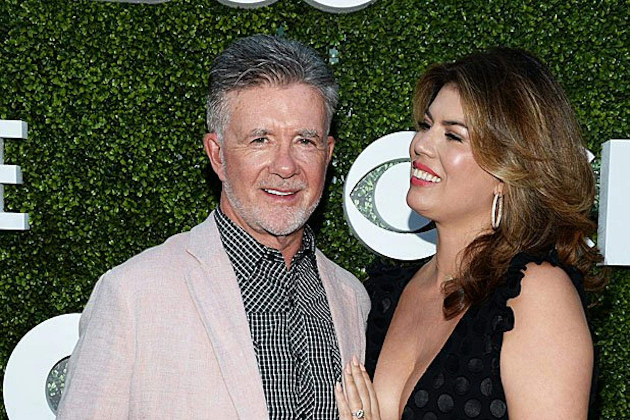 Alan Thicke and his wife, Tanya, attend a Hollywood event in this file photo.