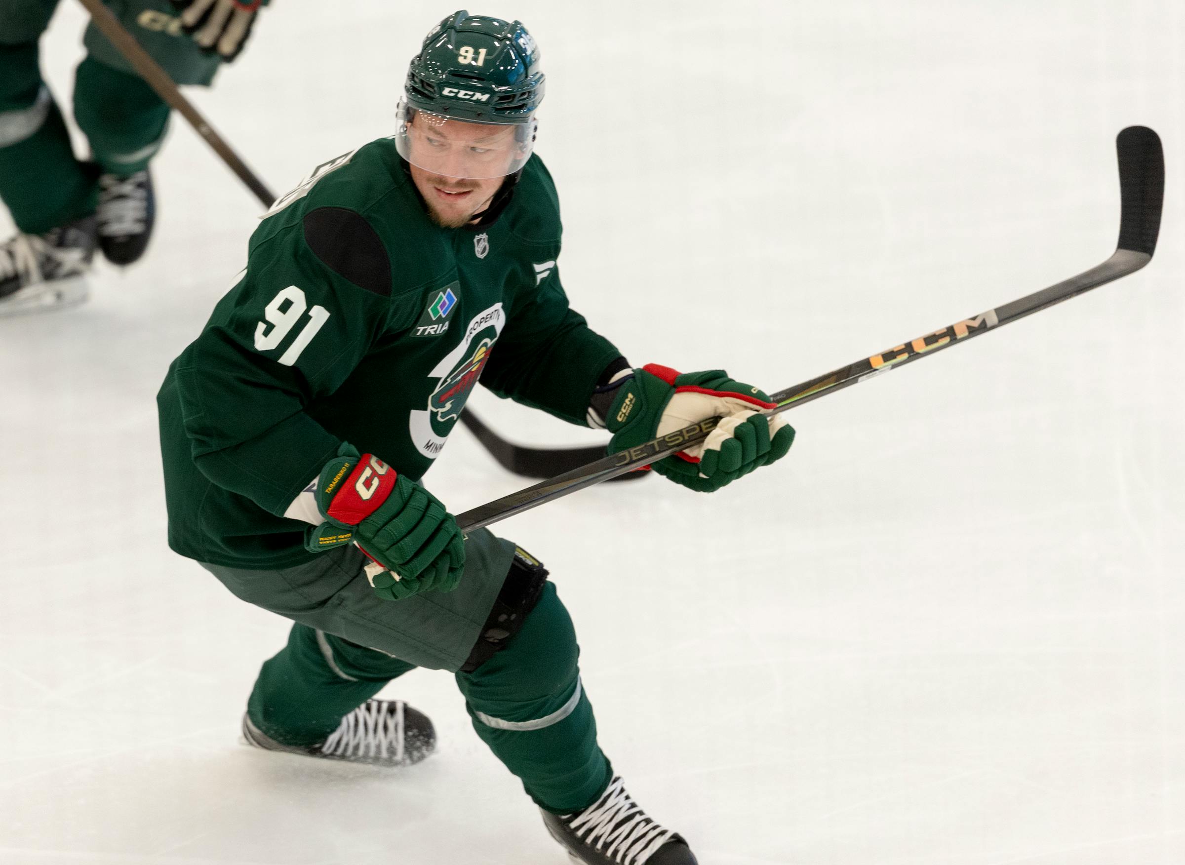 Vladimir Tarasenko aims to help Wild achieve Stanley Cup dreams