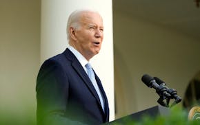 FILE - President Joe Biden speaks during a Jewish American Heritage Month event, May 20, 2024, in the Rose Garden of the White House in Washington.