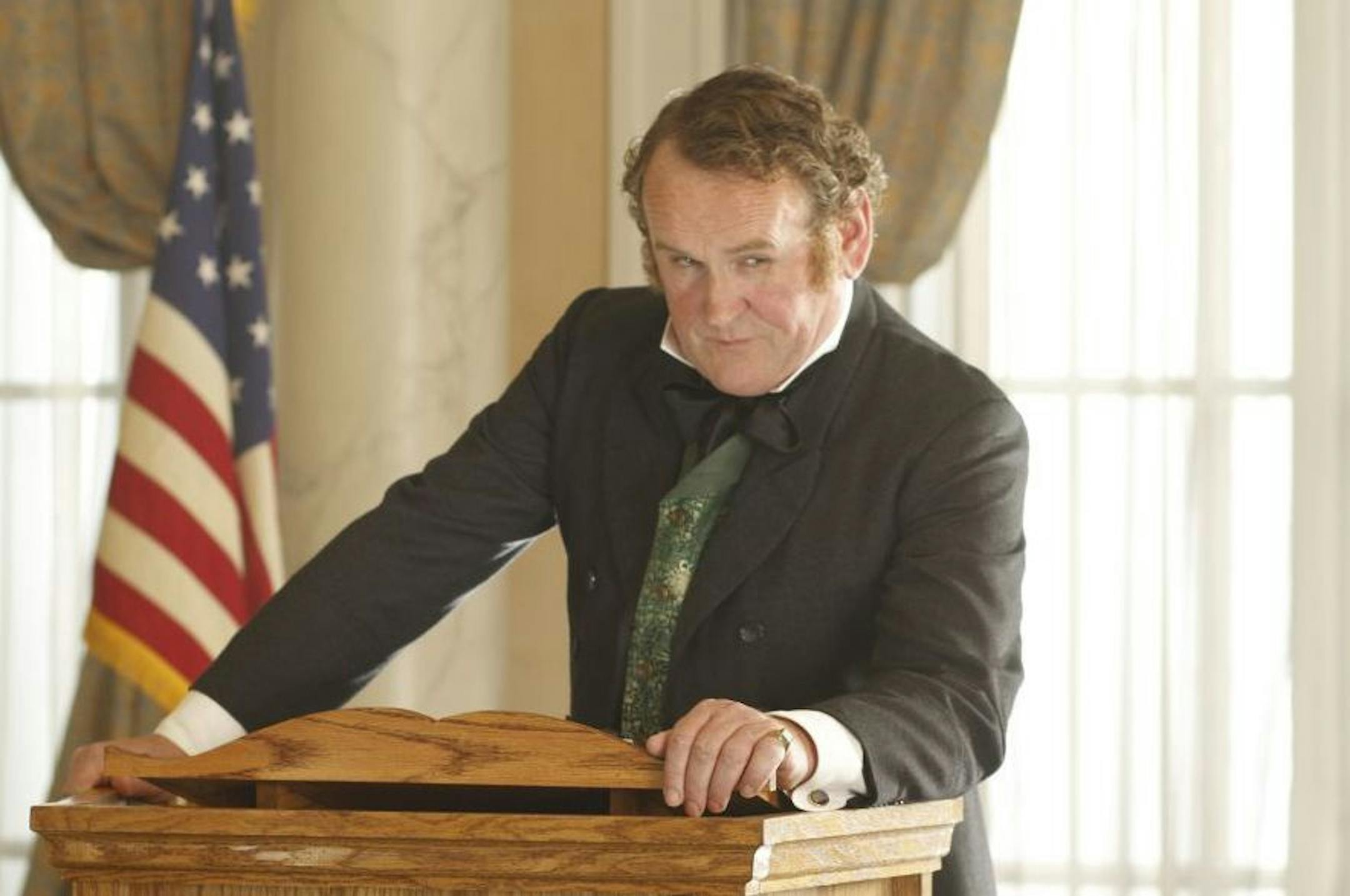 Thomas ‚ÄúDoc‚Äù Durant (Colm Meaney) - Hell On Wheels - Season 1, Episode 1 - Photo Credit Chris Large/AMC