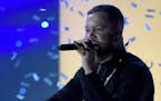 Dan Reynolds of Imagine Dragons performs "Believer" at the Billboard Music Awards at the T-Mobile Arena on Sunday, May 21, 2017, in Las Vegas. (Photo 