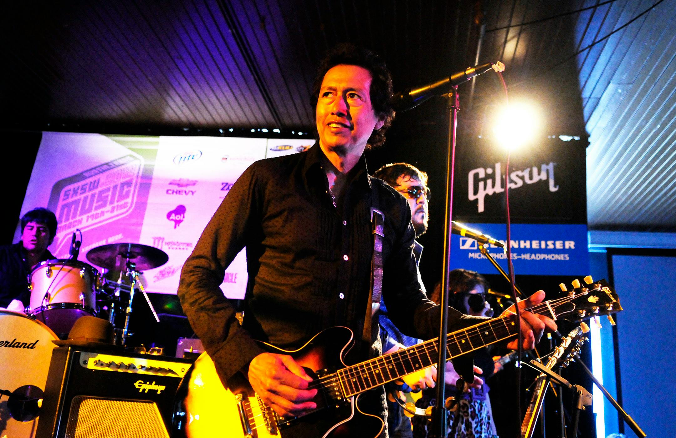 Alejandro Escovedo performs at the SXSW music festival in Austin, Texas on Thursday, March 18, 2010.