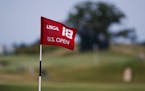 The wind was blowing strong at Erin Hills as the final round of the U.S. Open began Sunday.