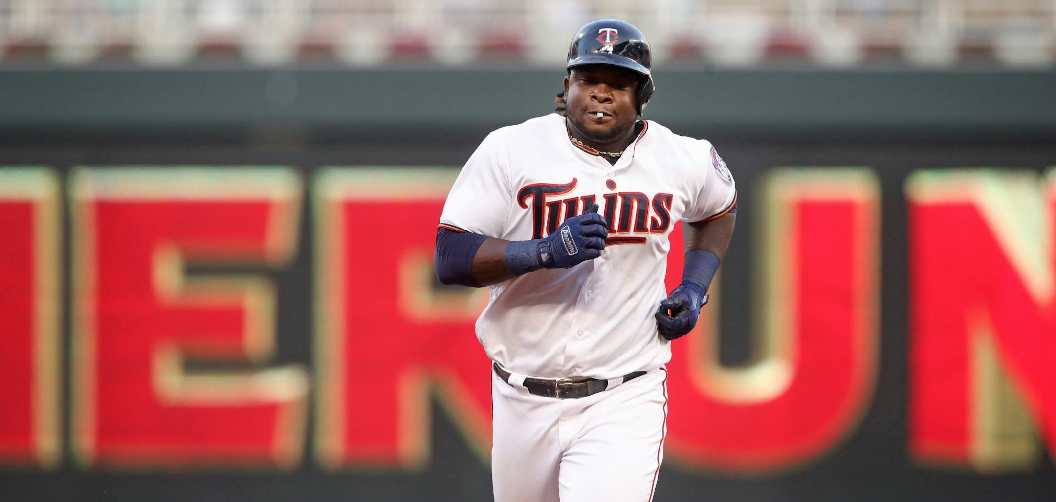 Minnesota Twins third baseman Miguel Sano