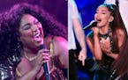 Lizzo, left, and Ariana Grande are both feeling "Good as Hell" now.