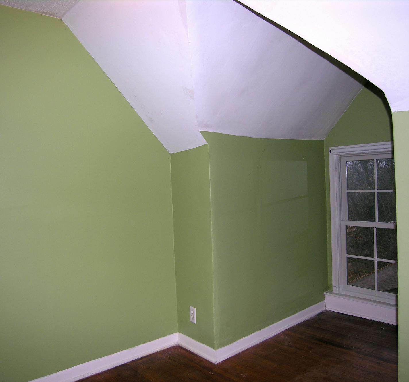 Before: Wasted space