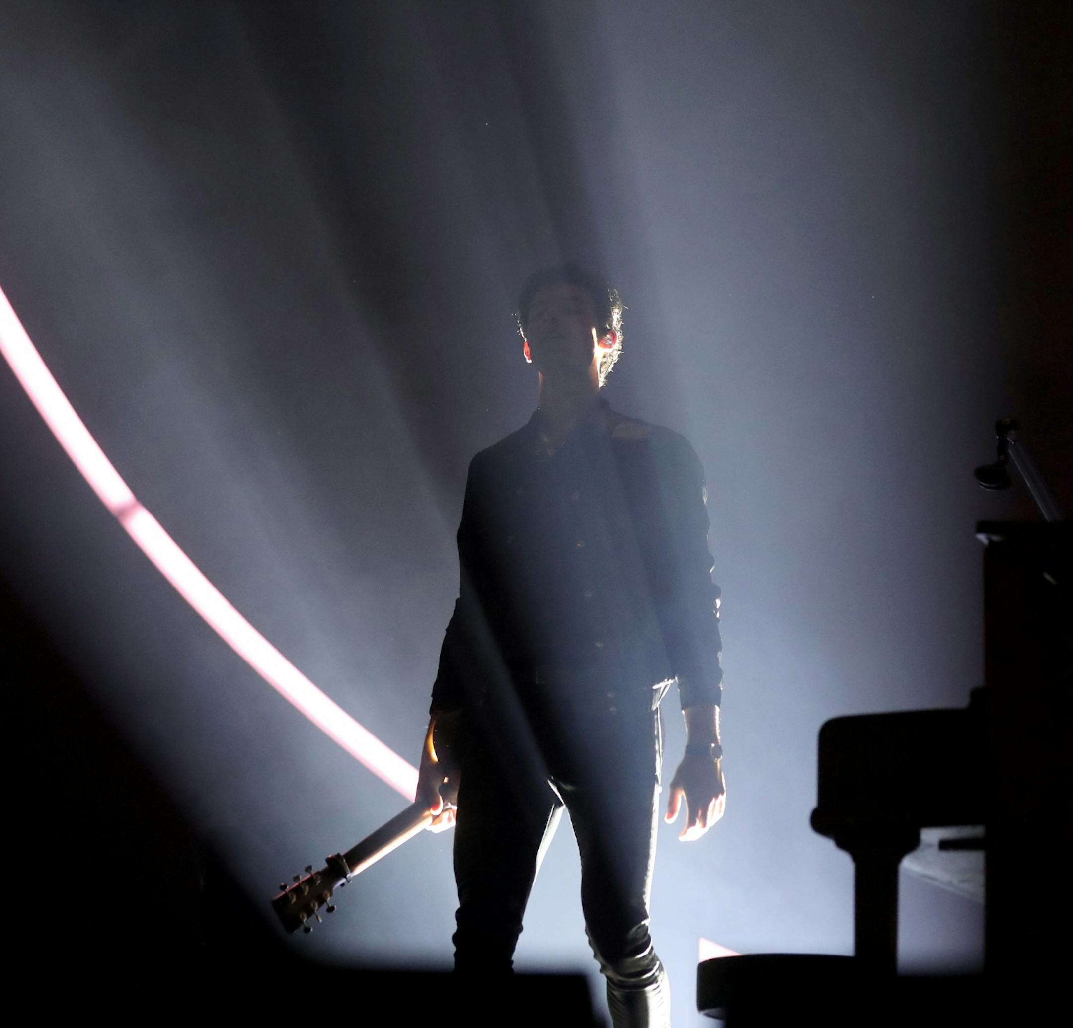 Shawn Mendes performs Friday, June 21, 2019, at the Xcel Energy Center in St. Paul, MN.