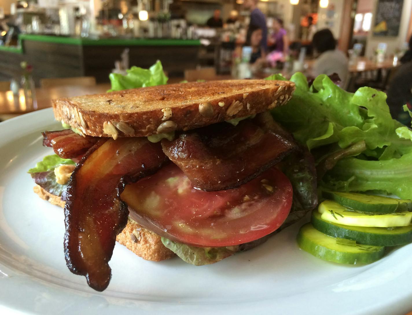 Rick Nelson, Star Tribune BLT from Birchwood Cafe.