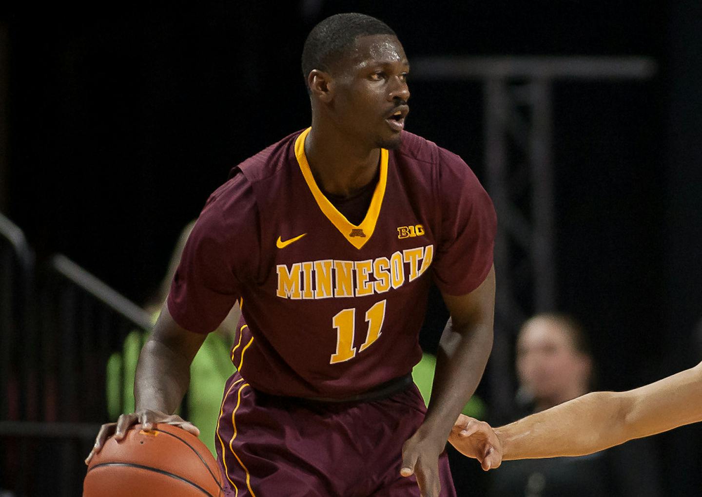 Carlos Morris was averaging 25.6 minutes this season, but played only four in the Gophers' 75-71 loss at No. 4 Iowa on Sunday. He was dismissed from the team Wednesday.