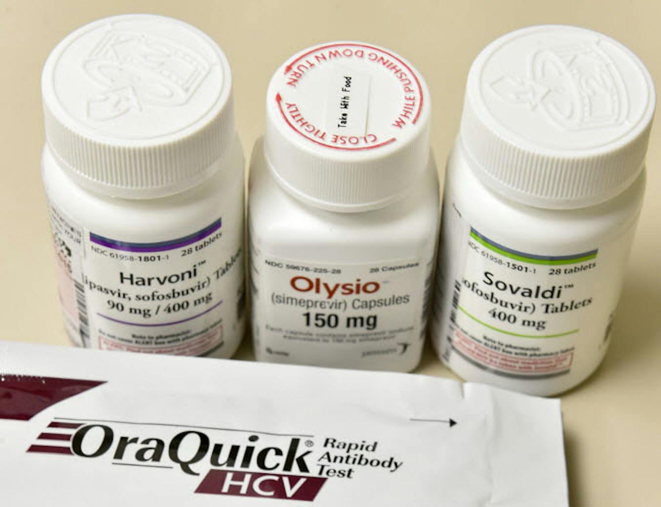 There was a surprisingly high use of medications for hepatitis C, shown above, among people on the new health exchanges.