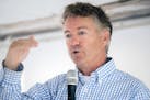 FILE - In this July 22, 2019, file photo, U.S. Sen. Rand Paul, R-Ky., speaks during a ribbon cutting for Amneal Pharmaceuticals in Glasgow, Ky.