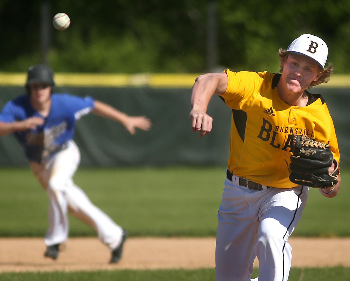 Burnsville&#x2019;s Sam Carlson began a rigorous arm care program after an injury sustained when he was 12 years old. The junior is now one of the state&#x2019;s best high school pitchers.