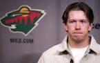 Wild forward Matt Boldy talked on Friday after his team's season ended with no playoff berth.