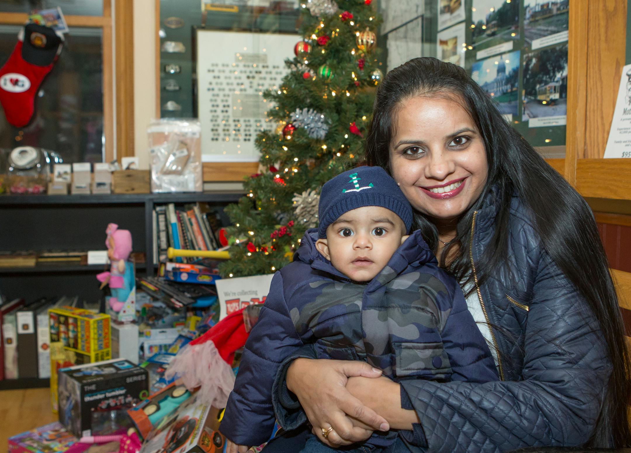 Ekta Jain and Aryan at the 2017 Vinternatt.