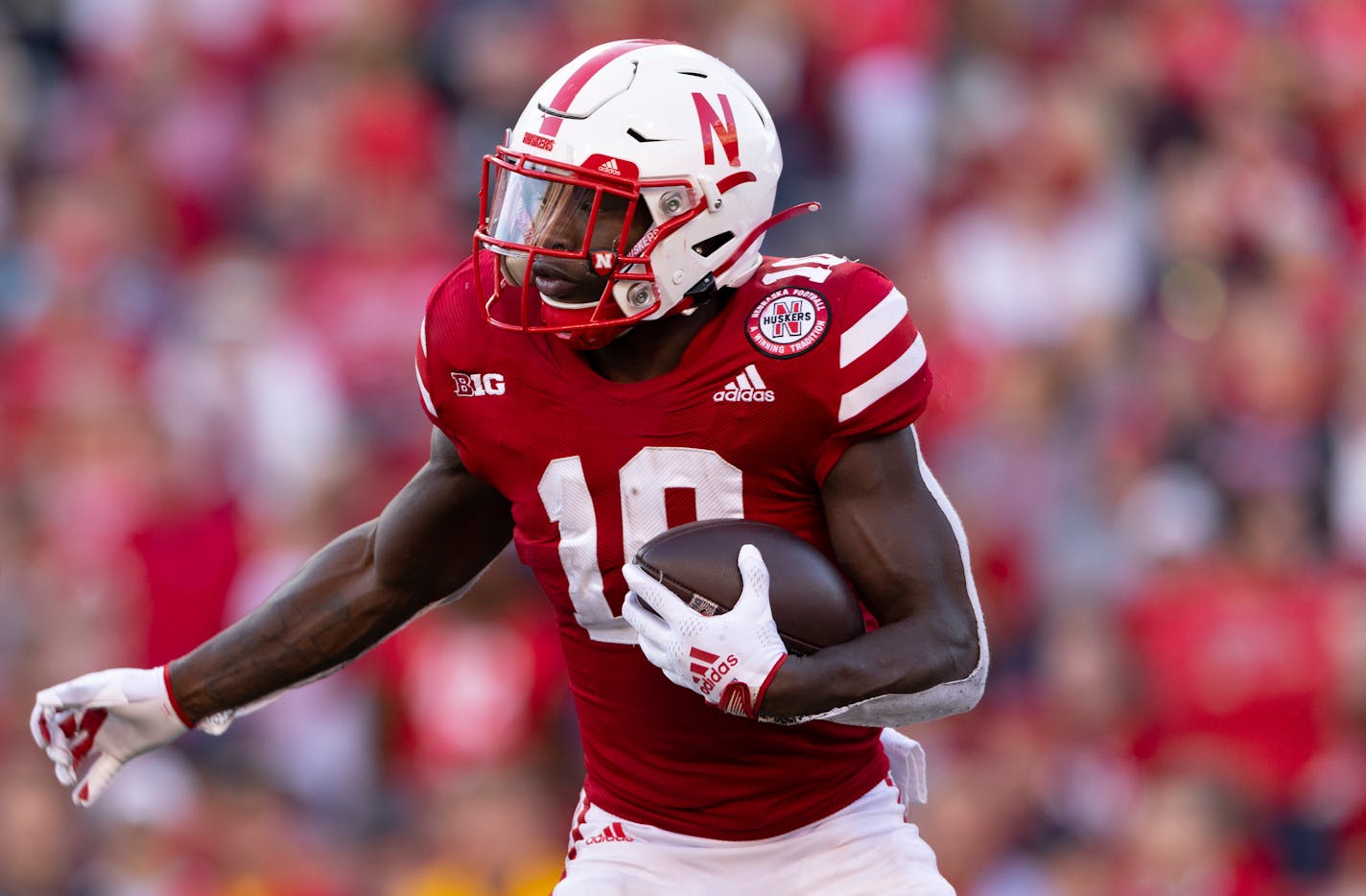 Nebraska running back Anthony Grant