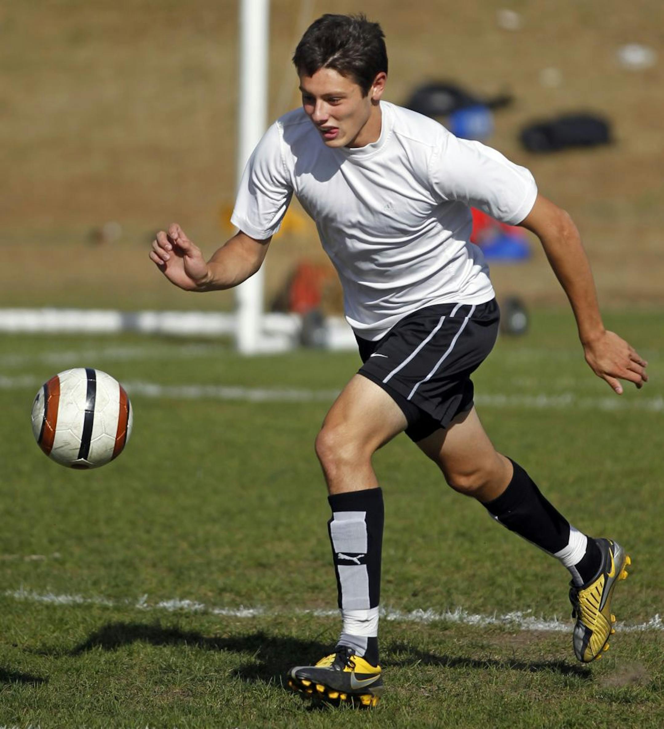 Captain Jeremy Zeis helps anchor a Henry Sibley defense that didn't allow a goal for nearly four full games recently. Photo by Richard Tsong-Taatarii • rtsongtaatarii@startribune.com