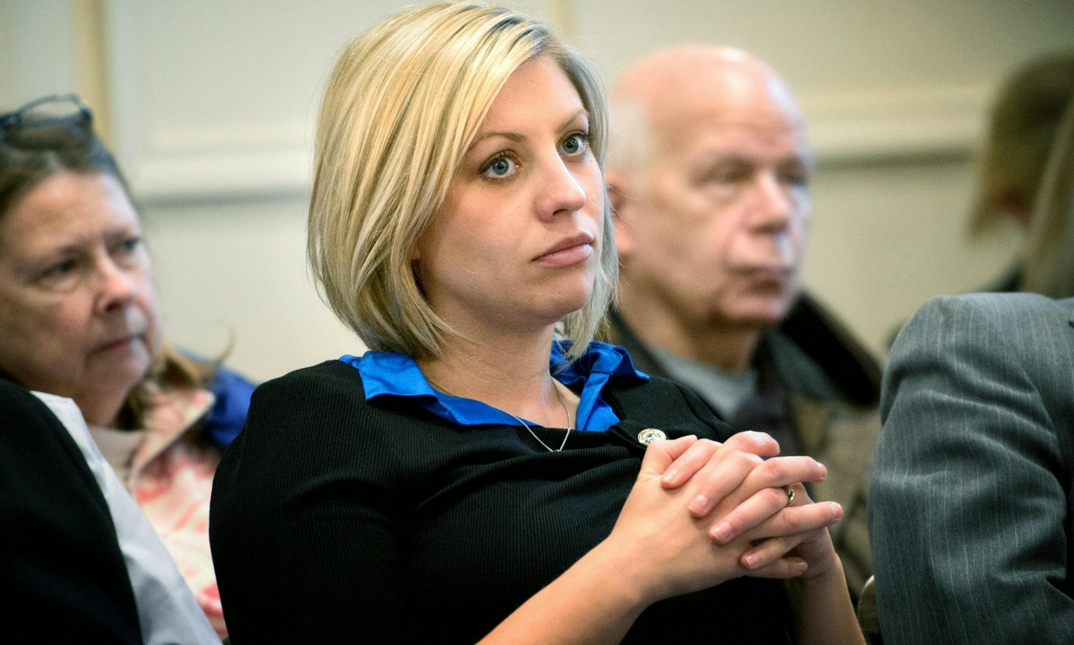 Rep. Carly Melin sat in on a House Rules Committee hearing where legislators approved the wording of a constitutional amendment to form a commission to decide legislators pay. The amendment will be on the ballot in 2016.
