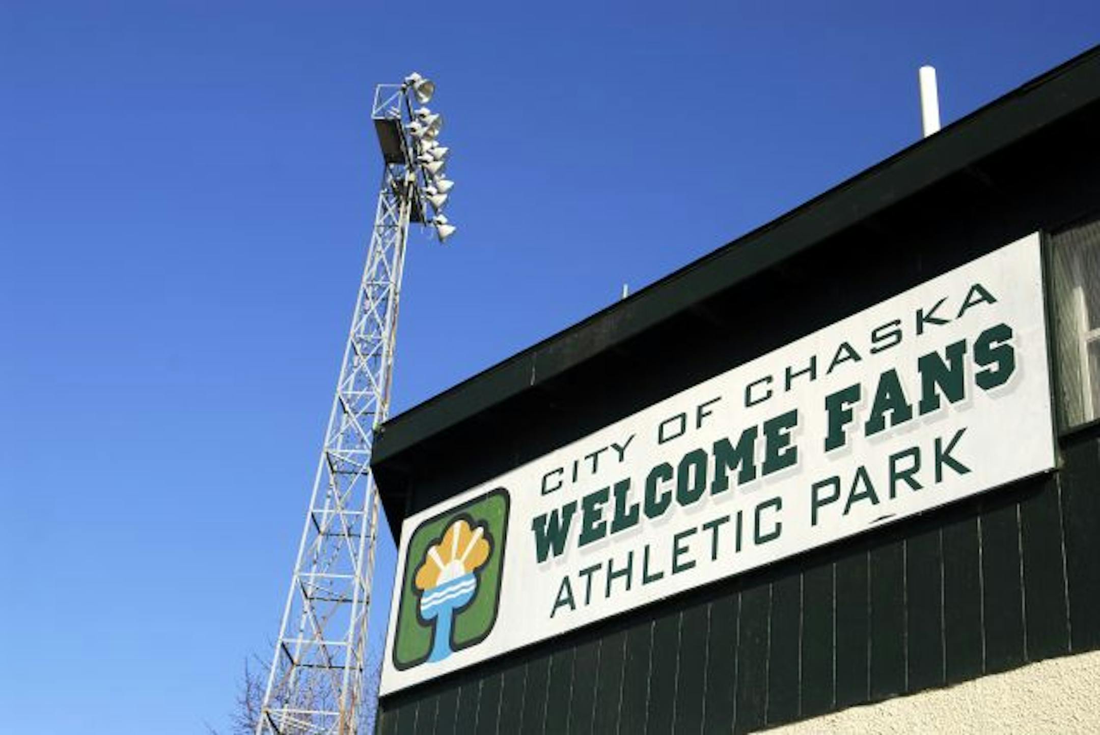 Chaska Athletic Park, built in 1950 next to the Minnesota River, has its original wooden bleachers, grandstand and concession booth. But the location is putting the ballpark in jeopardy: The state Department of Transportation's preferred route for a new Hwy. 41 river bridge goes right through right field.