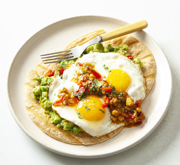Huevos Rancheros are a quick and easy meal.