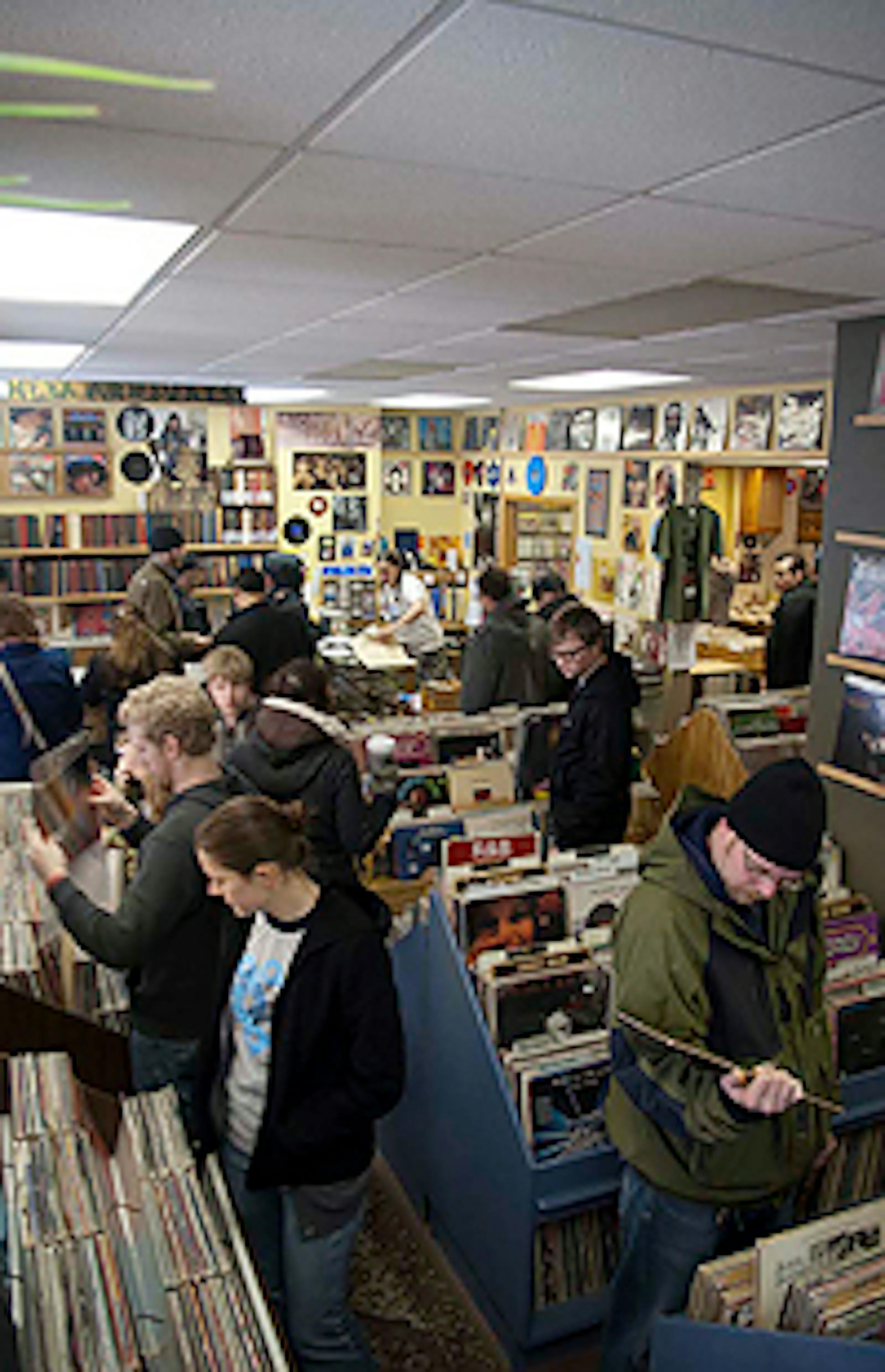 Last year's Record Store Day at Hymie's Vintage Records