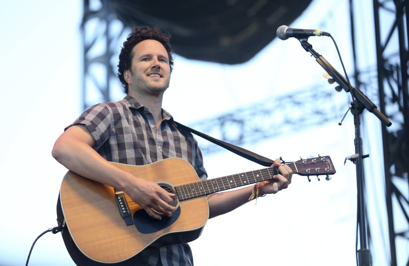 Mason Jennings at the Minnesota State Fair grandstand in 2013.