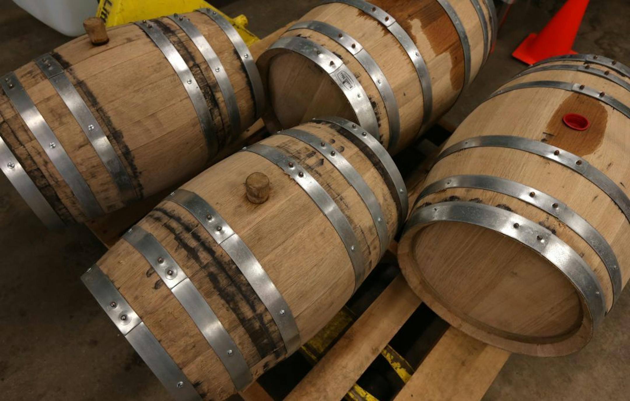 Still room at the 11 Wells Distillery in the olds Hamm's brewery building in St. Paul.