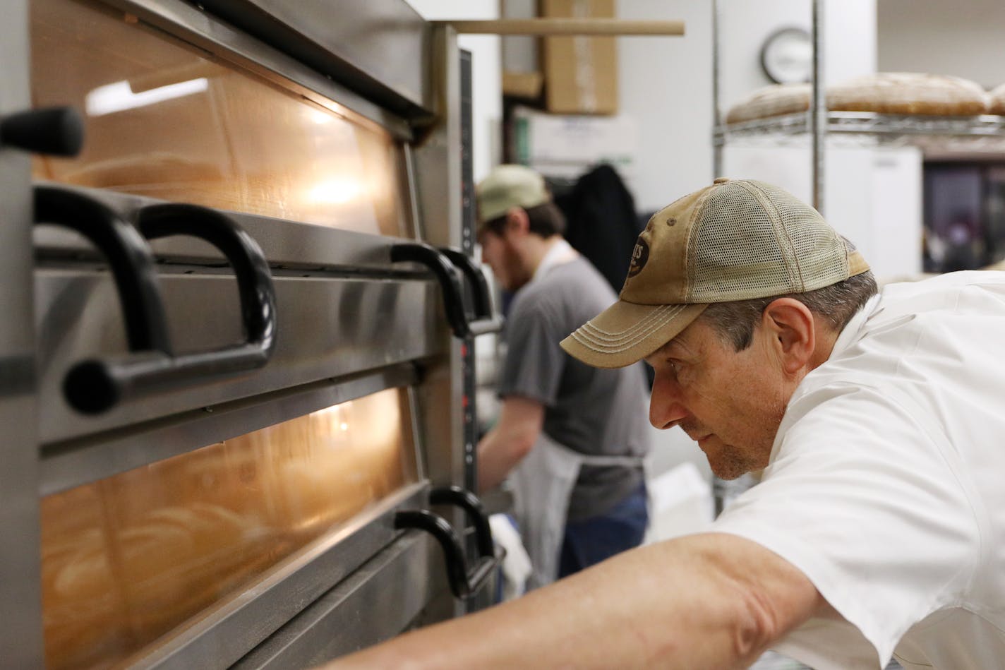 Joachim Berndt baked bread Saturday, Jan. 28, 2017 at his bakery in northeast Minneapolis. Berndt immigrated to Minnesota from Germany 17 years ago and, unable to find German-style breads from his homeland, he started baking, selling loaves to farmers markets in Maple Grove, Osseo, Minnetonka and Hopkins.