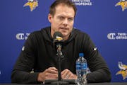 “I constantly think about ... making sure we get that to a place where we completely have the well-rounded offense we want,” Vikings coach Kevin O