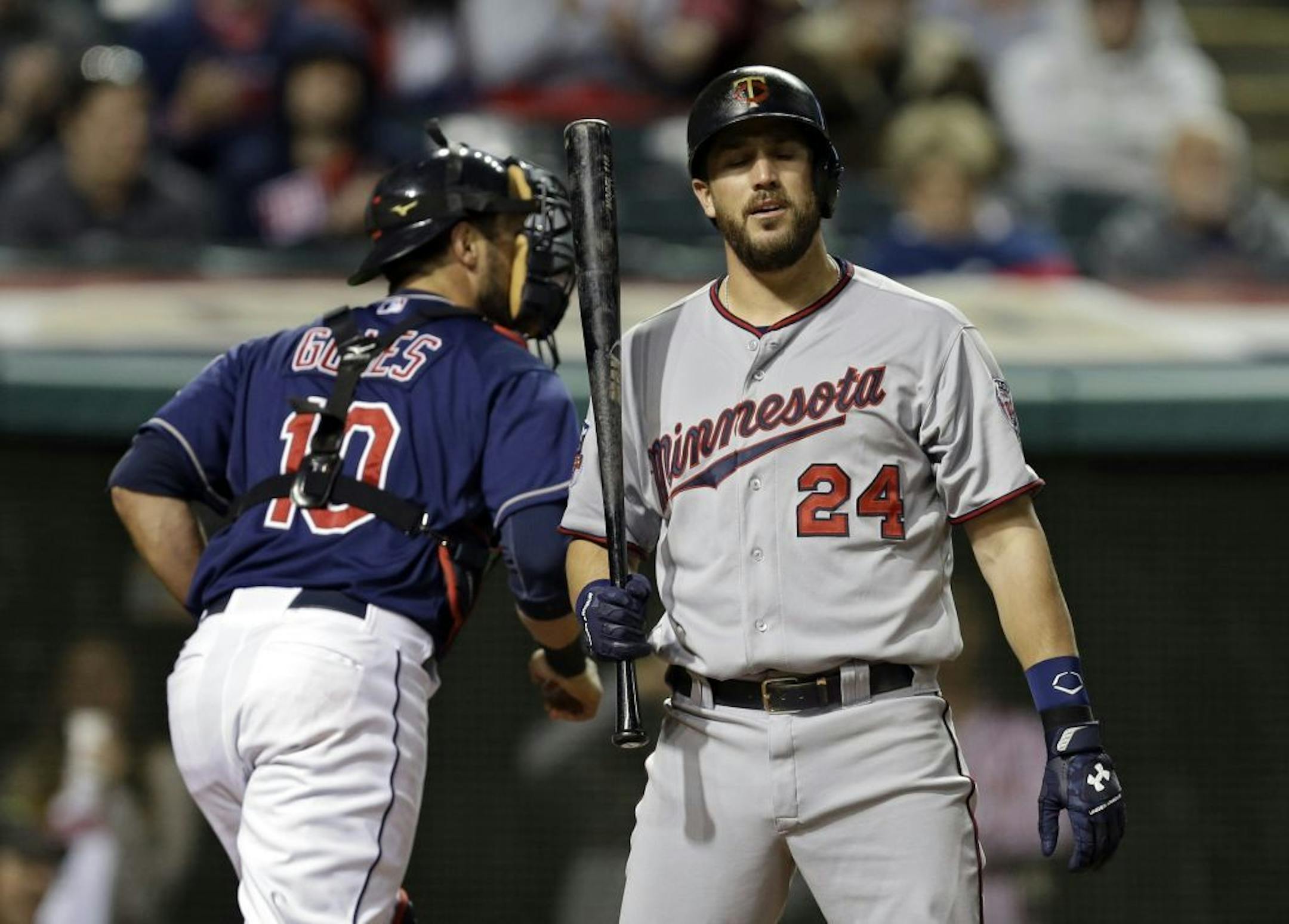 Minnesota Twins' Trevor Plouffe (24)