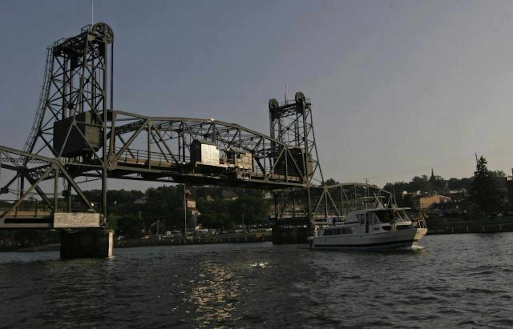 Stillwater's aging lift bridge, shown in 2006, is used heavily, especially by Wisconsin residents.