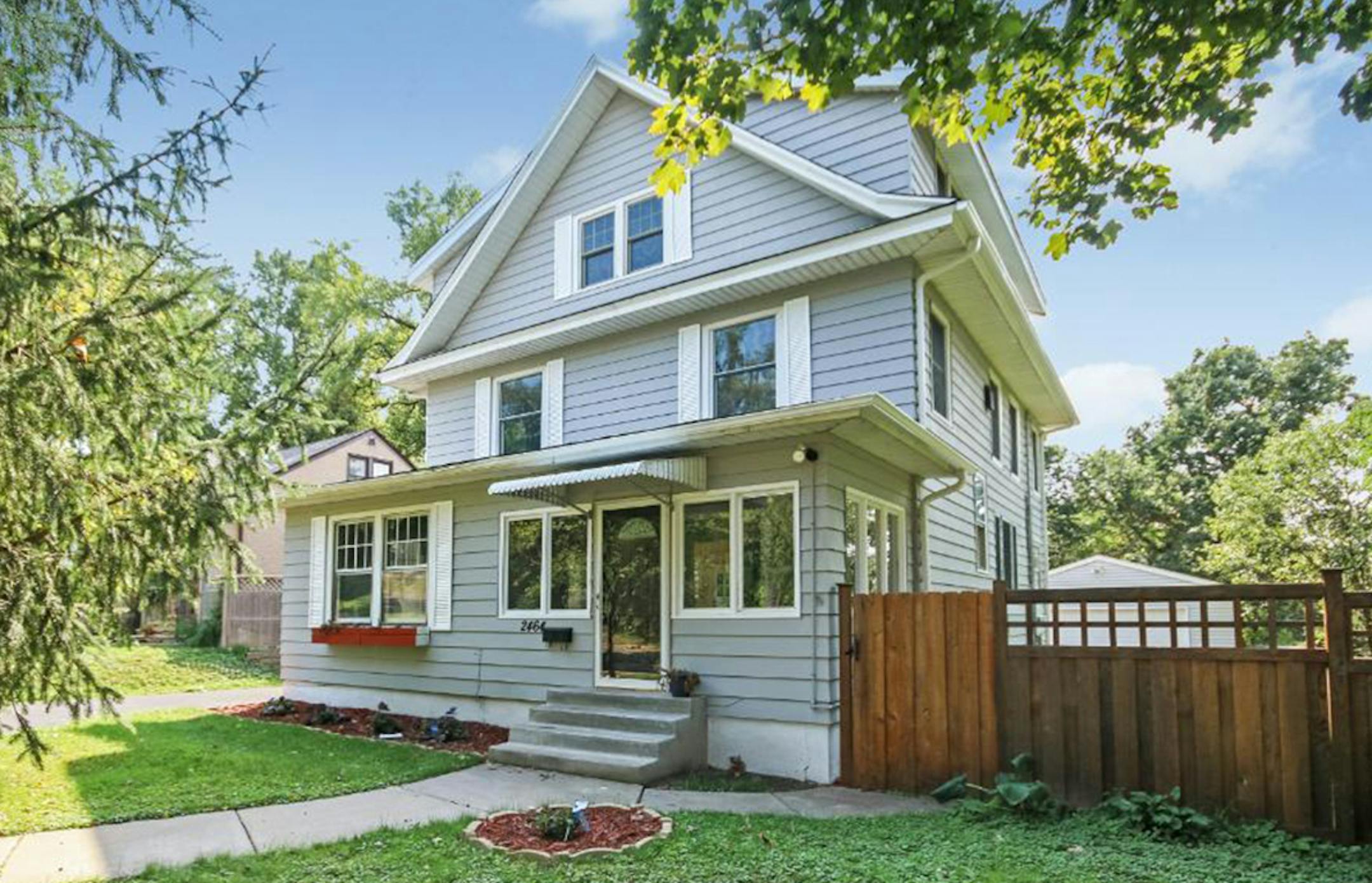 St. Paul
Built in 1909, this five-bedroom, three-bath house located in the St. Anthony Park neighborhood has 3,094 square feet and features four bedrooms on one level, fireplace, hardwood floors, remodeled ktichen with stainless steel appliances, full unfinished basement,deck and two-car detached garage. Listed by Jason Stockwell, Re/Max Results, 612-636-6350.