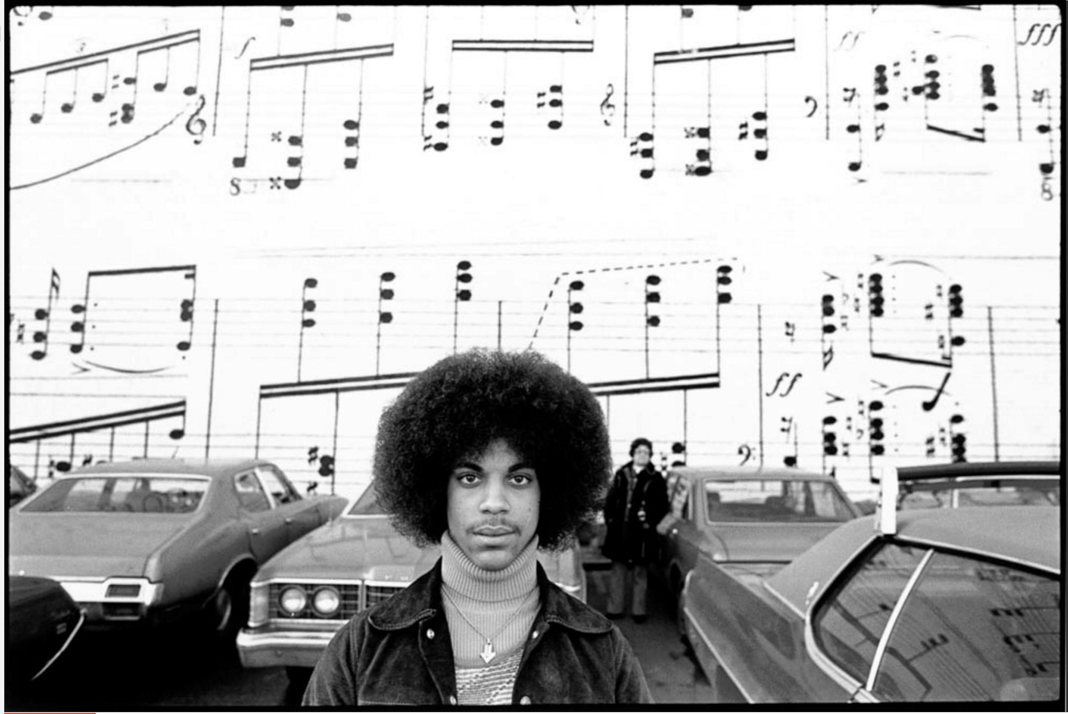 Robert Whitman&#xed;s iconic image of Prince from 1977 in downtown Minneapolis. credit: Robert Whitman