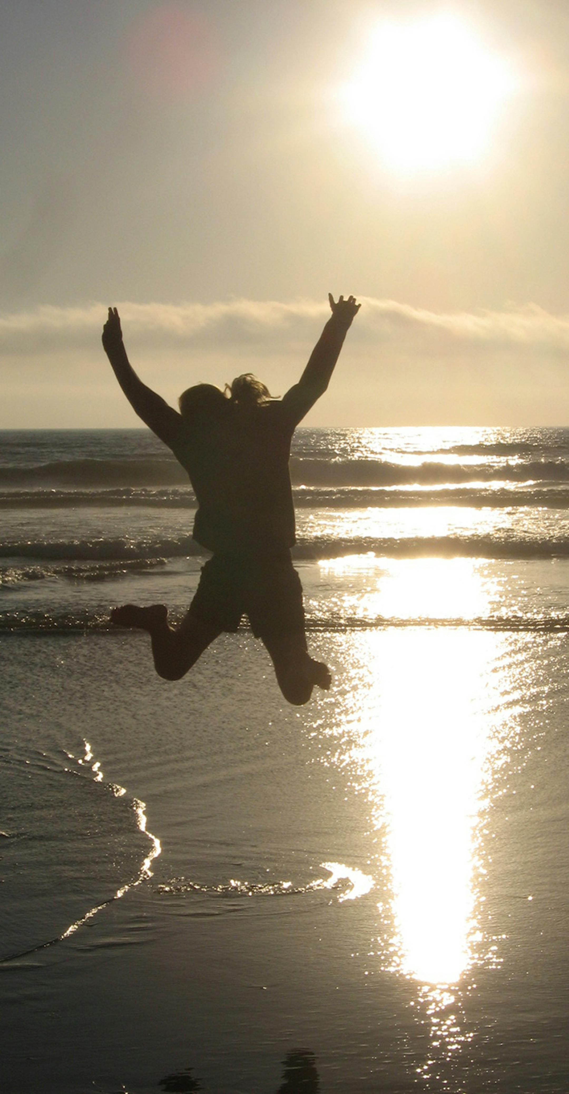 Jenny Kunze of Andover sent in this photo of her teen daughter in her "happy place" -- Pacific Beach in San Diego. [focus032617