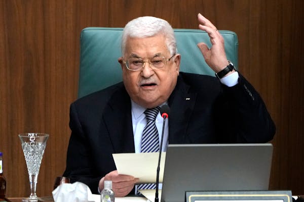 Palestinian President Mahmoud Abbas in 2023.