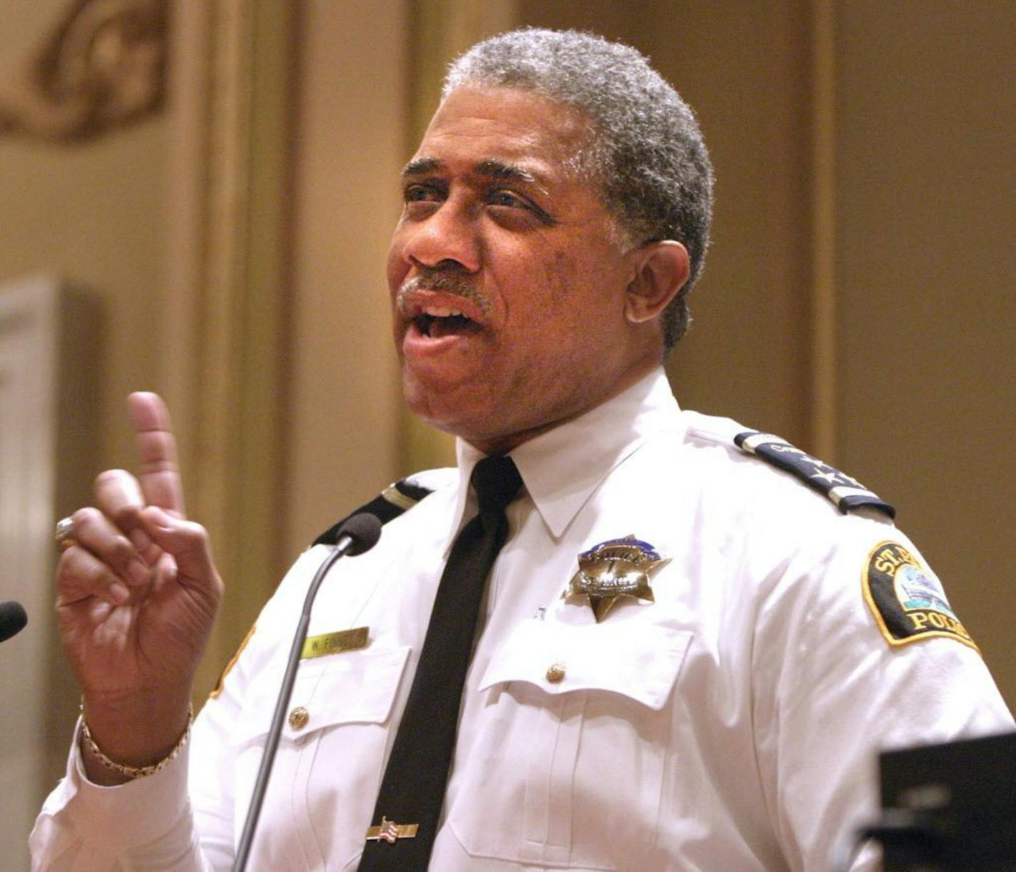 FILE -- Former St. Paul Police Chief William Finney