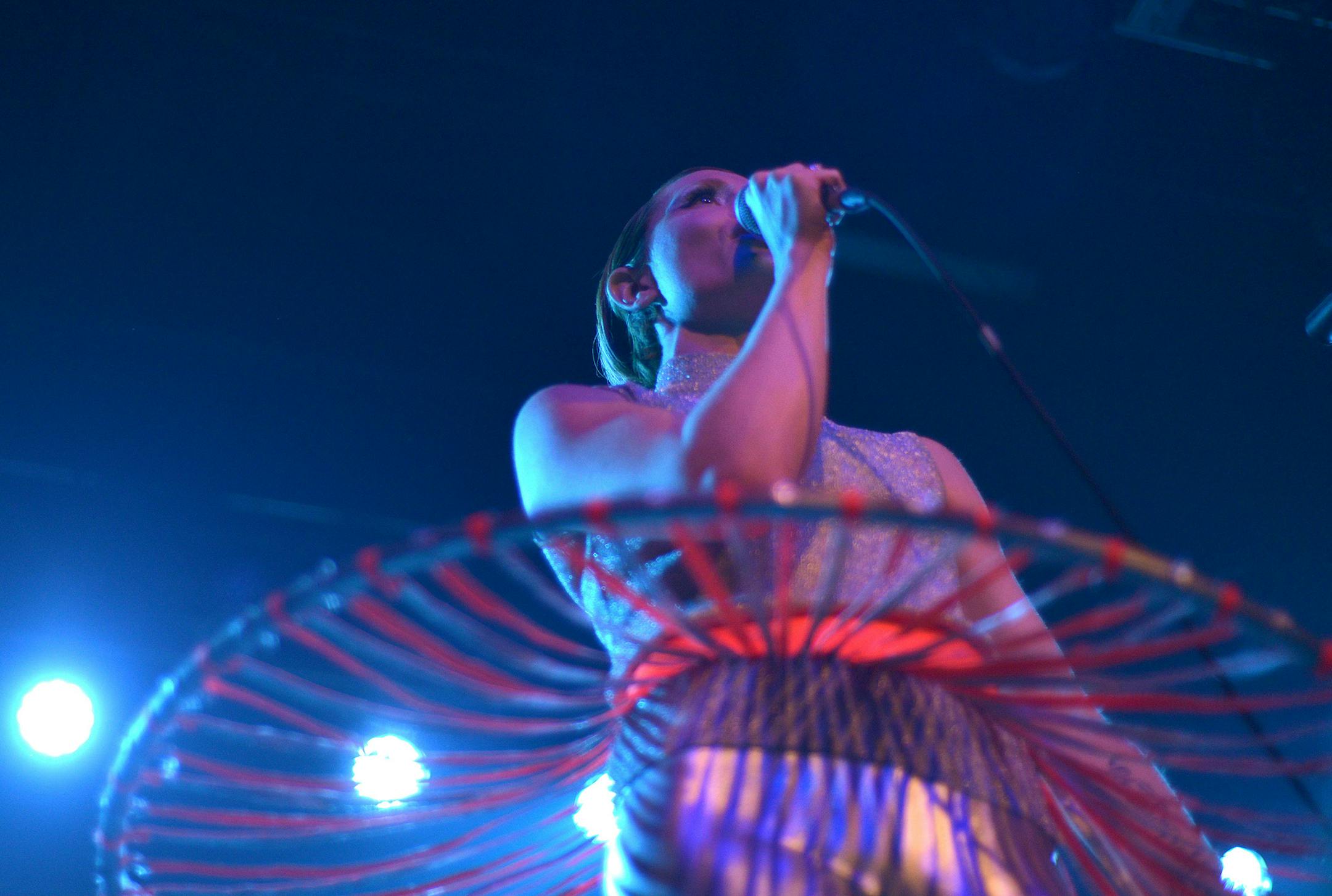 Gramma's Boyfriend's Haley Bonar performs Saturday night during the second half of the Current's eleventh birthday bash at First Avenue's main room. ] (SPECIAL TO THE STAR TRIBUNE/BRE McGEE) **Gramma's Boyfriend, Haley Bonar