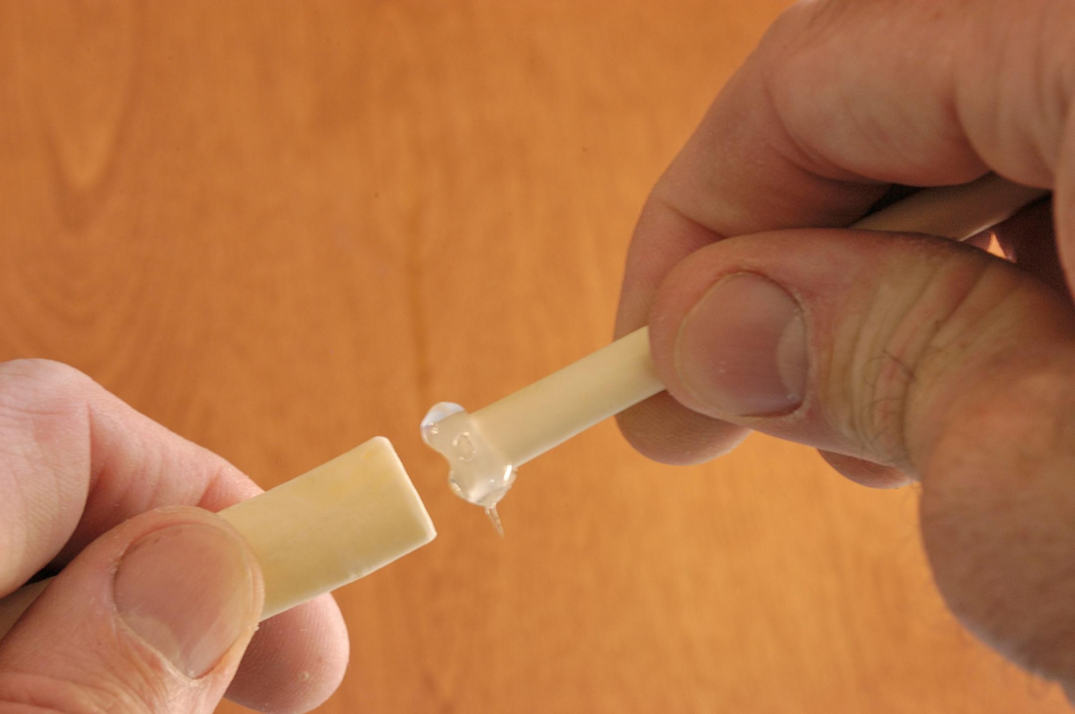 Glue the bones together using a two part expoxy.