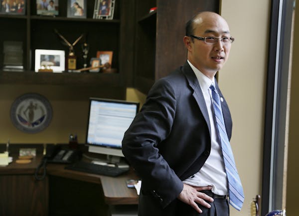 Ramsey County Attorney John Choi in his office Tuesday September 9 , 2014 in St. Paul, MN ] Jerry Holt Jerry.holt@startribune.com