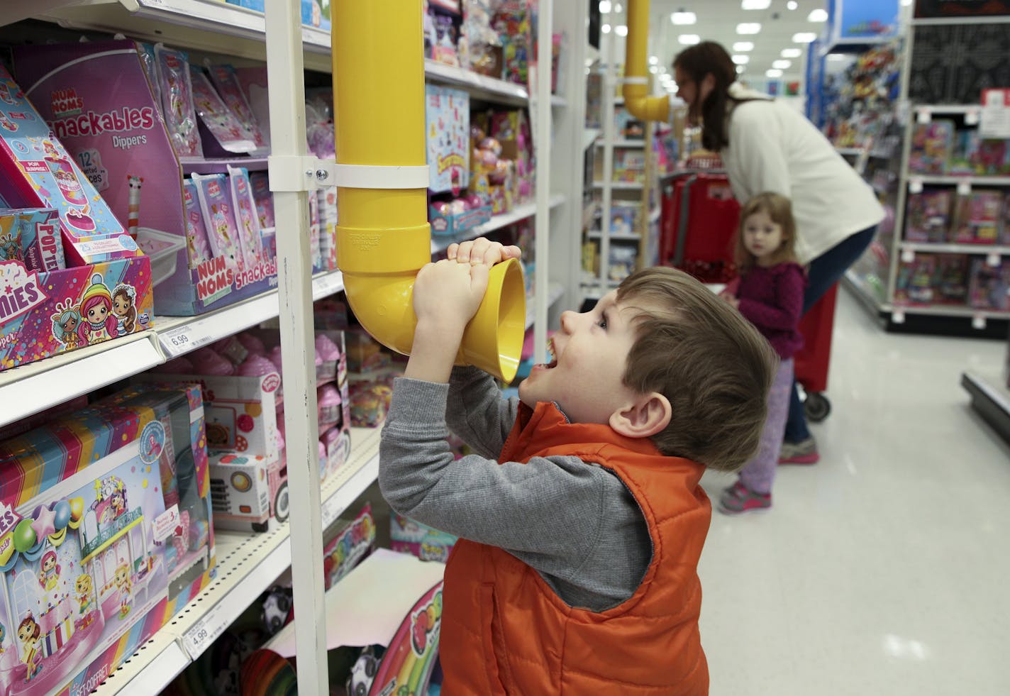 Toys are expected to be a big seller this holiday season. Pictured is a file photo of Target's Maple Grove store. (BRIAN PETERSON/Star Tribune)