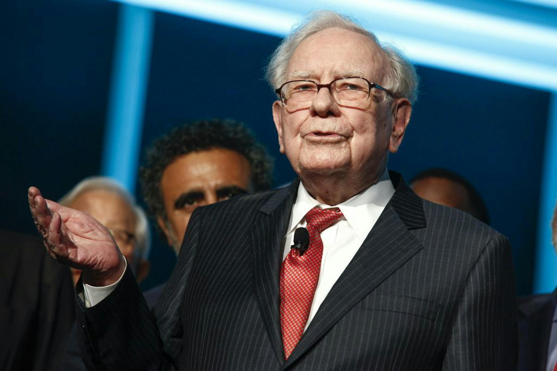 FILE - In this Tuesday, Sept. 19, 2017, file photo, Warren Buffett attends the Forbes 100th Anniversary Gala at Pier Sixty in New York. Buffett�s company, Berkshire Hathaway, said Tuesday, Oct. 3, that it is acquiring a major stake in Pilot Flying J truck stops and it will become a majority owner within about five years.