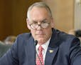 Secretary of the Interior Ryan Zinke appears before the Senate Committee on Energy and Resources on Capitol Hill in Washington, D.C., on June 20, 2017