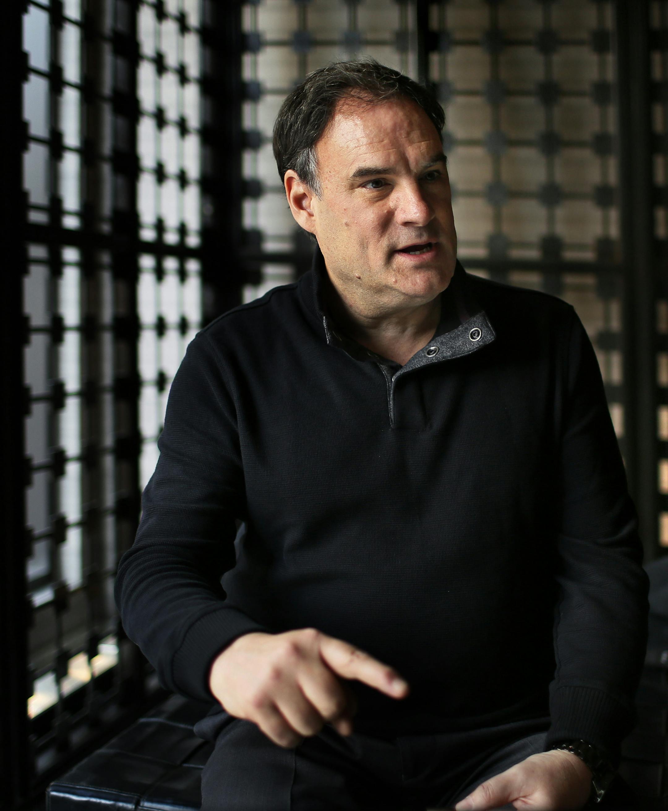 Peter Cavaluzzi, designer of the ultra-modern Target Field station. ] Minneapolis, MN - 10/27//2013