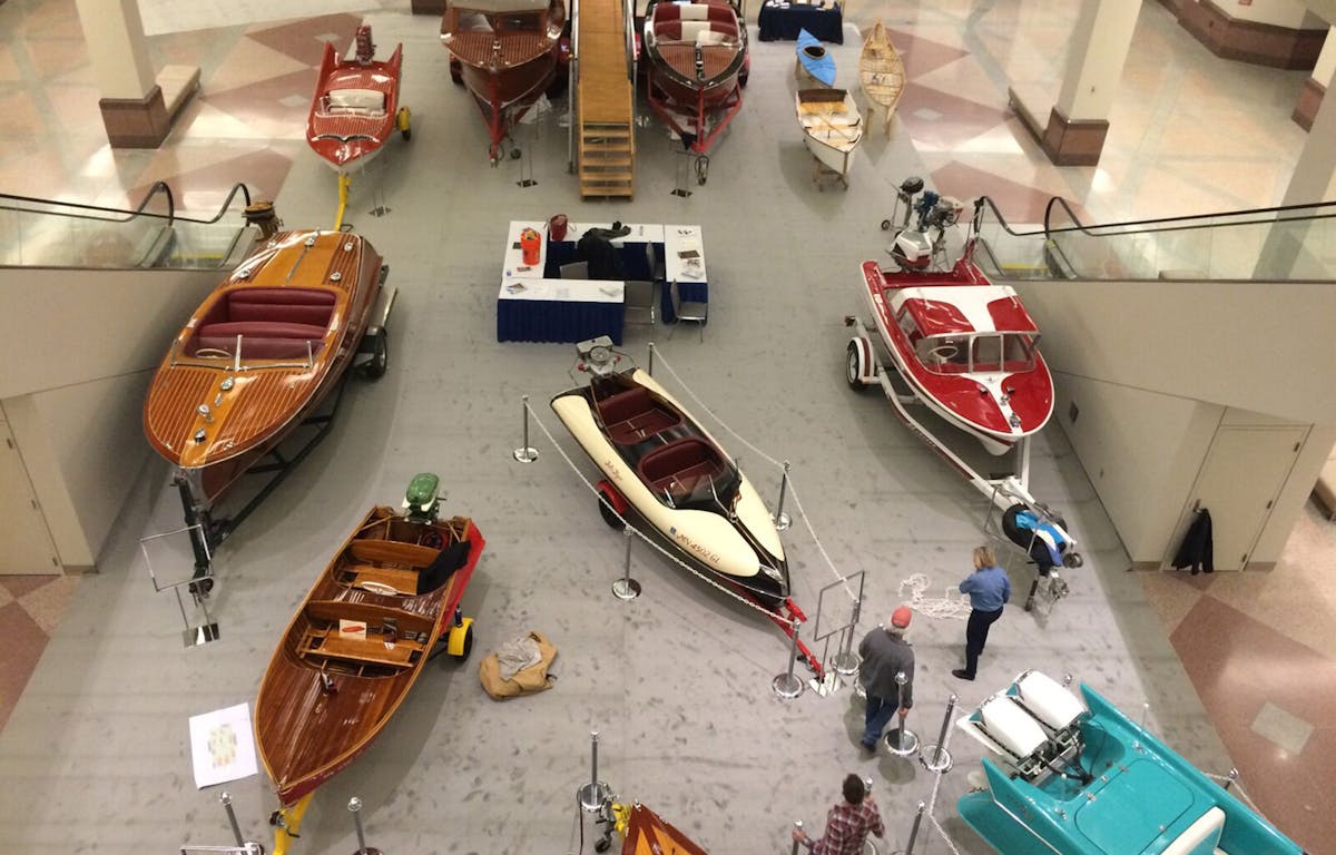 Antique and classic boats will be on display once again at this year's Minneapolis Boat Show, Thursday through Sunday at the Minneapolis Convention Ce