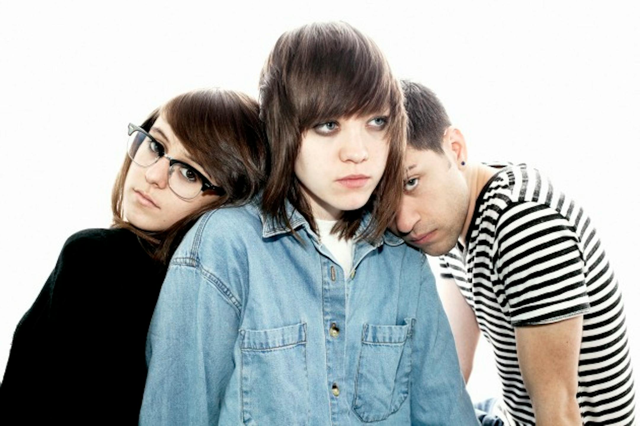 Now, Now's members can certainly get away with singing "We Are Young." From left: Jess Abbott, Cacie Dalager, Brad Hale. / Photo by Mike Vorrasi