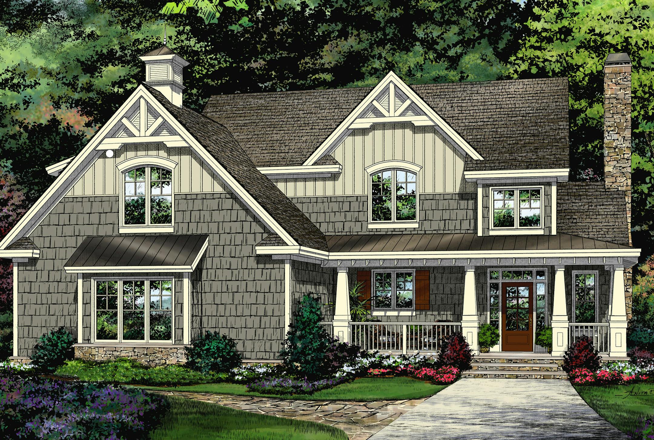 Home plan: Storybook cottage boasts up-to-date amenities
