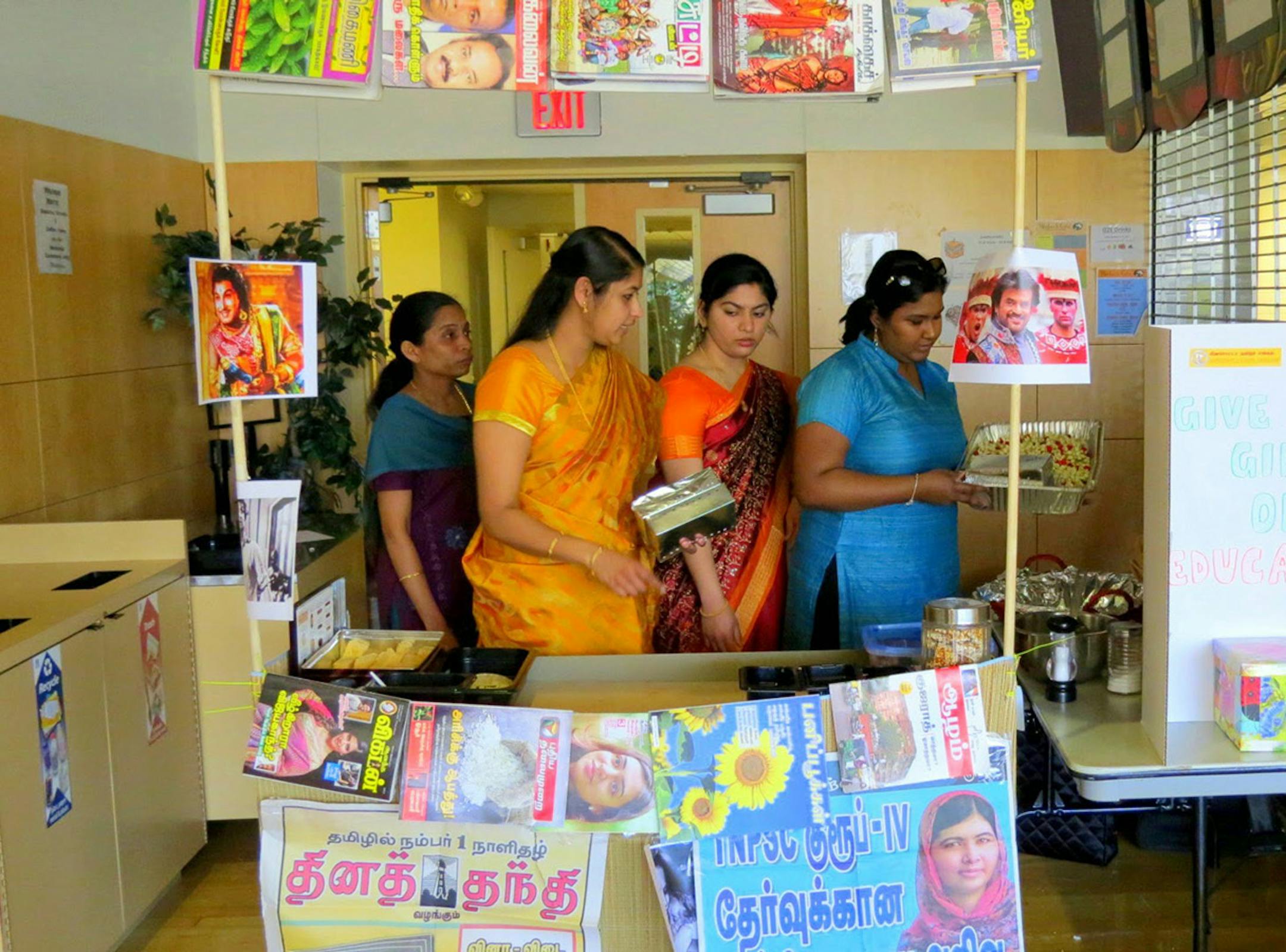Minnesota is home to more than 7,000 Tamils, who came here from southern India. They bonded over food at a recent gathering.