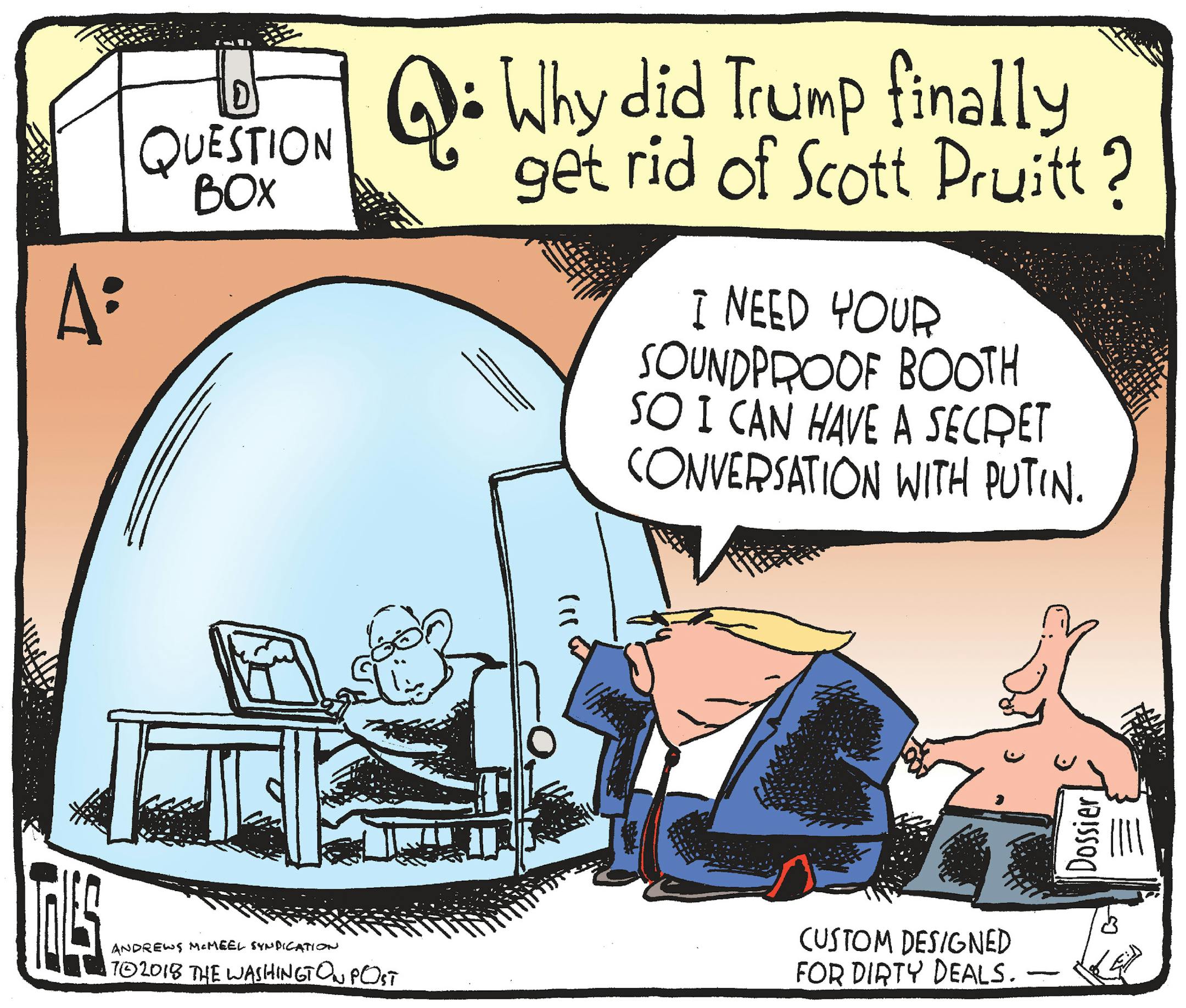 Tom Toles Editorial Cartoon