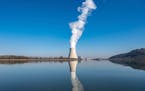 A nuclear power plant is pictured in Essenbach, Germany, on March 3. 