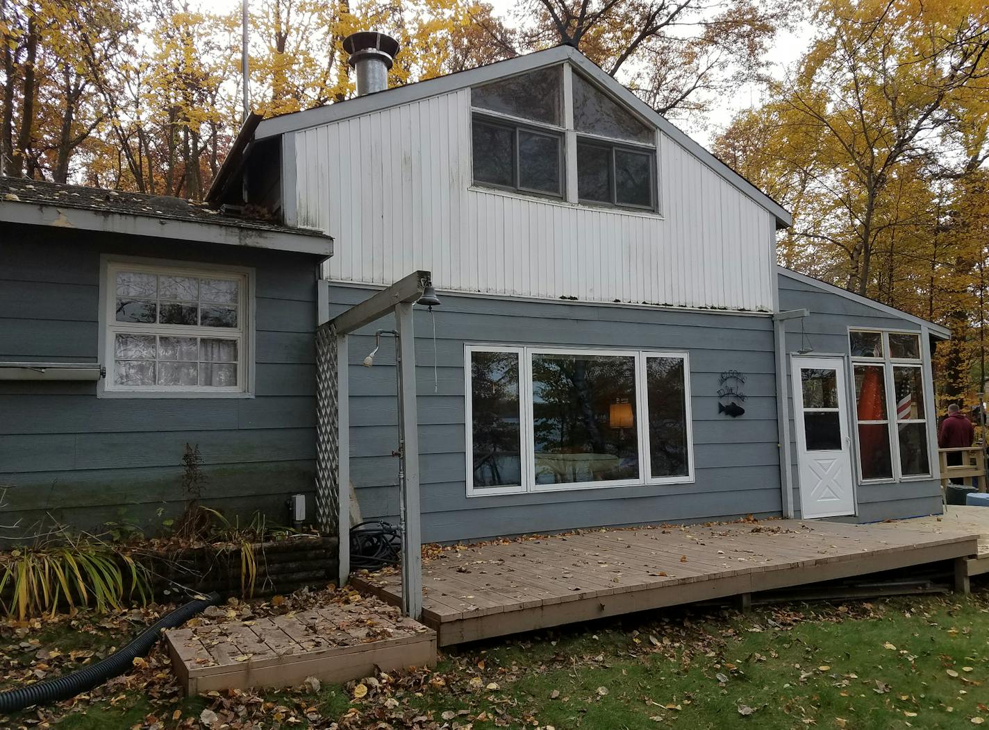 Terry Kimlinger cabin in Todd County. (for Outdoors Weekend)